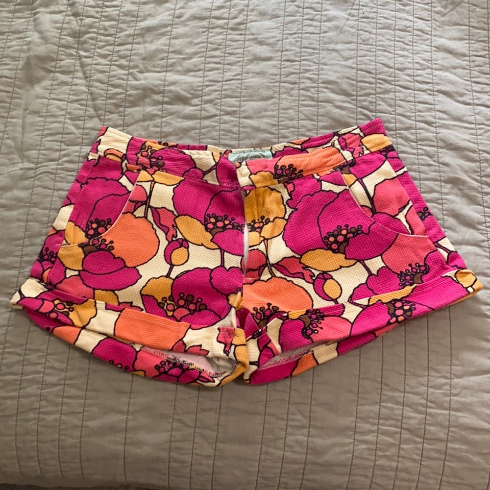 Floral Judith March shorts
